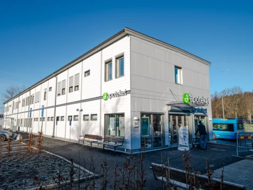 Östra sykehuset – Apotek og Nærhelse i modulbygg